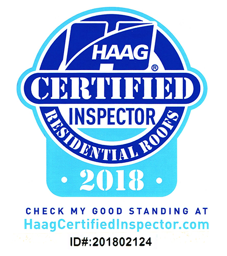Certified Haag Roofing Inspector